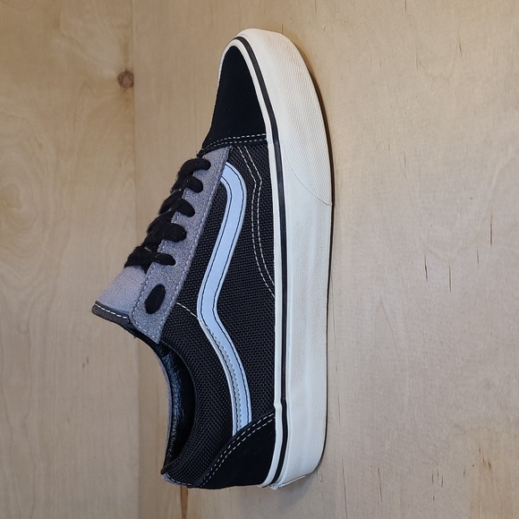 Vans Old Skool Low Tops Casual Skateboarding Shoes Unisex Black Gray - Picture 1 of 10